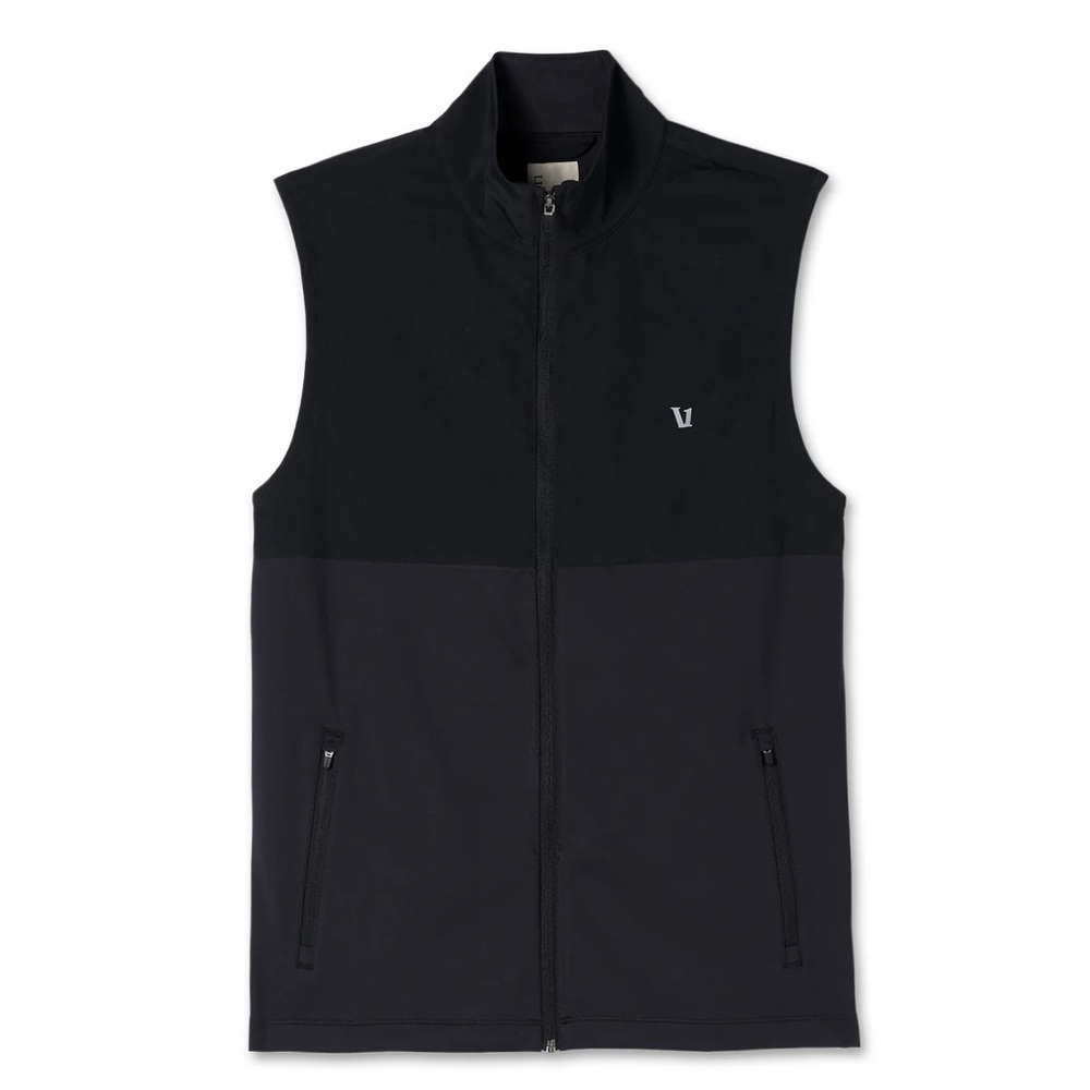 NEW Vuori Sunday Element Vest in Black